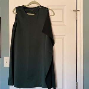 Emerald green dress